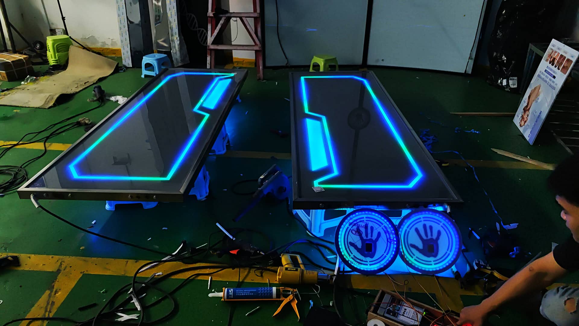 会所未来科技感应门定做