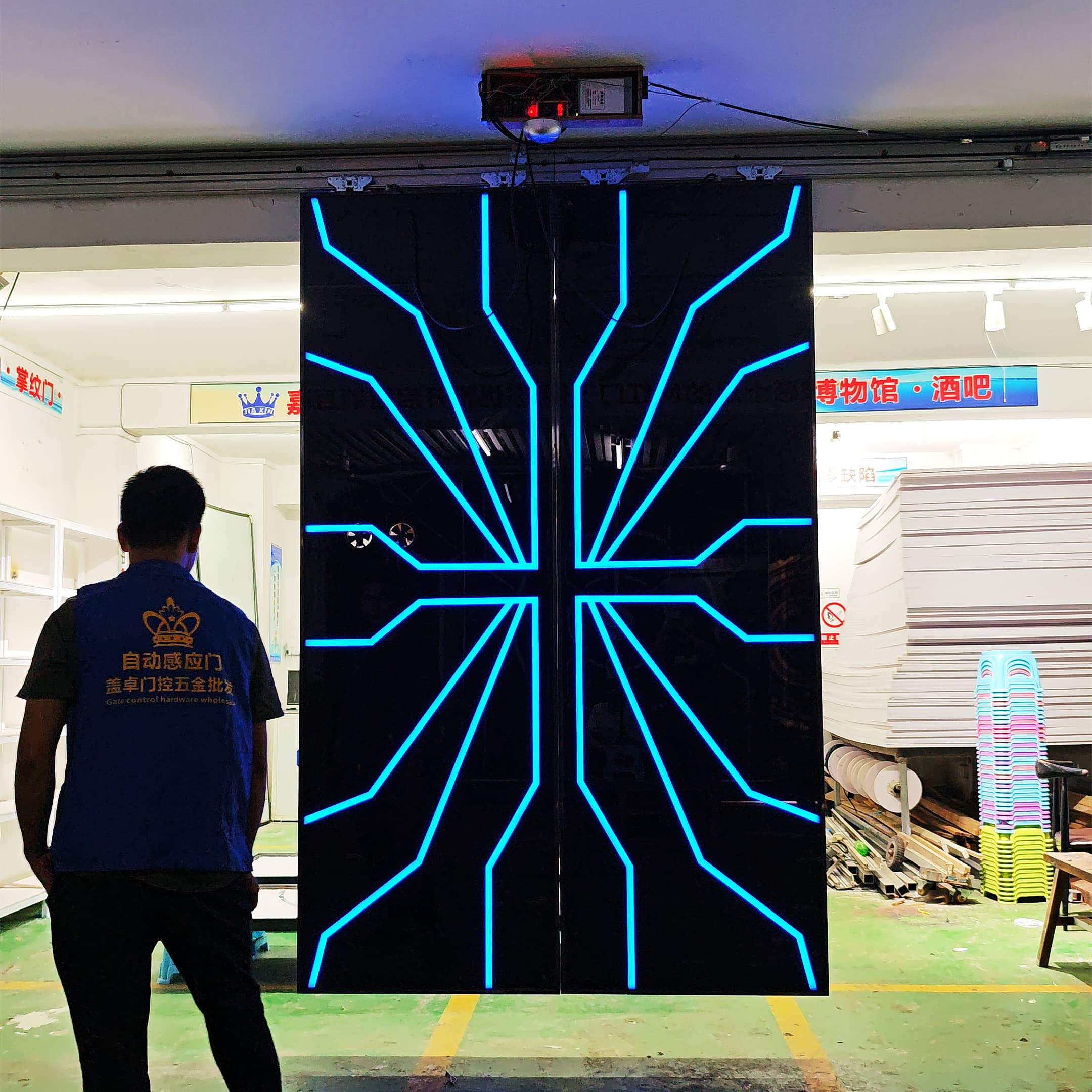 科技电动门 定制厂家